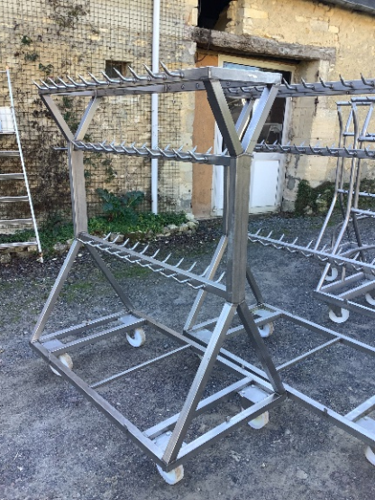 Charriot / Portique à viande & abats