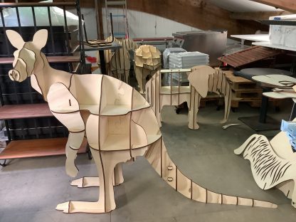 Kangourou Puzzle 3D