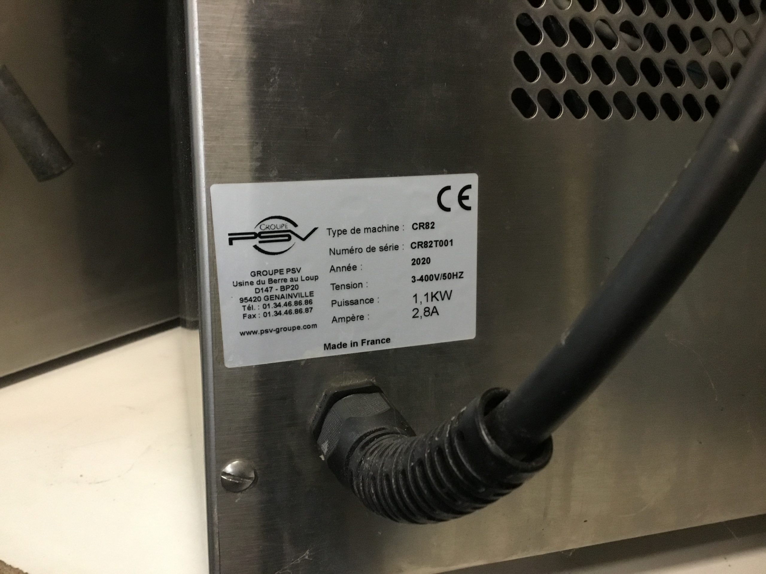 Hachoir réfrigéré PSV – Image 3